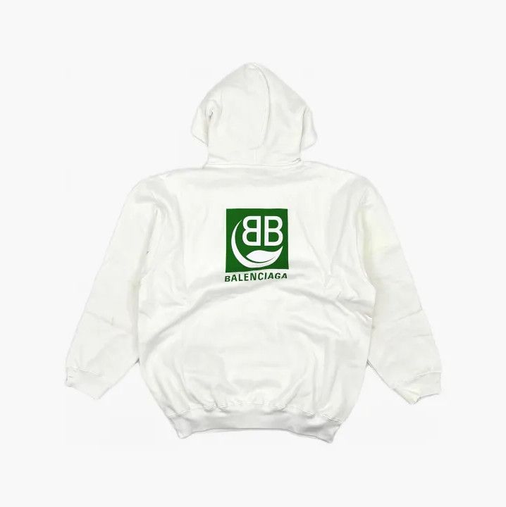 Balenciaga Balenciaga Eco BB Logo Hoodie for Men Size US XS / EU 42 / 0 - 3 Thumbnail