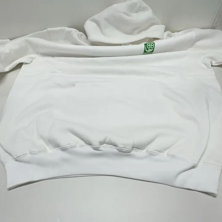 Balenciaga Balenciaga Eco BB Logo Hoodie for Men Size US XS / EU 42 / 0 - 11 Thumbnail