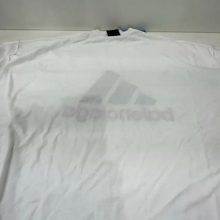 Balenciaga Balenciaga x adidas Logo Embroidered Short Sleeve T-shirt Size US M / EU 48-50 / 2 - 10 Thumbnail