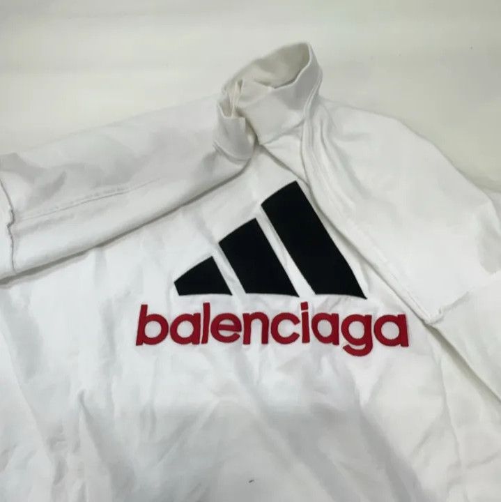 Balenciaga Balenciaga x adidas Logo Embroidered Short Sleeve T-shirt Size US M / EU 48-50 / 2 - 8 Thumbnail