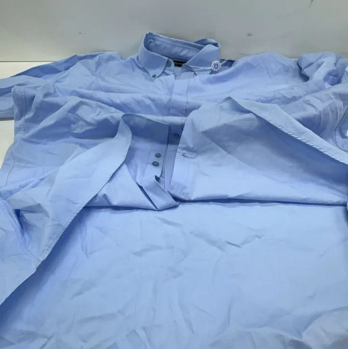 Balenciaga Balenciaga Blue Long Sleeve Casual Shirt Size US M / EU 48-50 / 2 - 8 Thumbnail