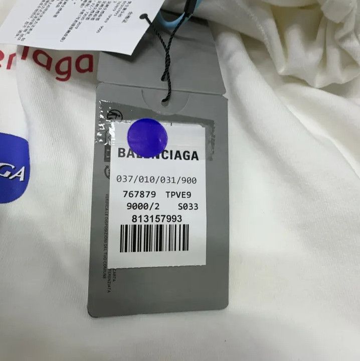 Balenciaga Balenciaga FW23 Long Sleeve Logo T-Shirt Size US M / EU 48-50 / 2 - 4 Thumbnail