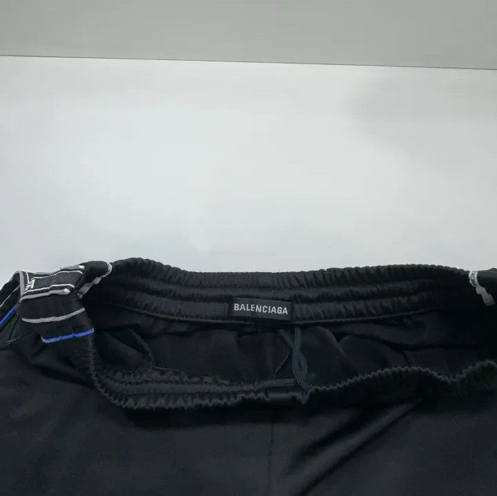 Balenciaga Balenciaga Black Striped Knit Sports Pants Size US 31 - 7 Thumbnail