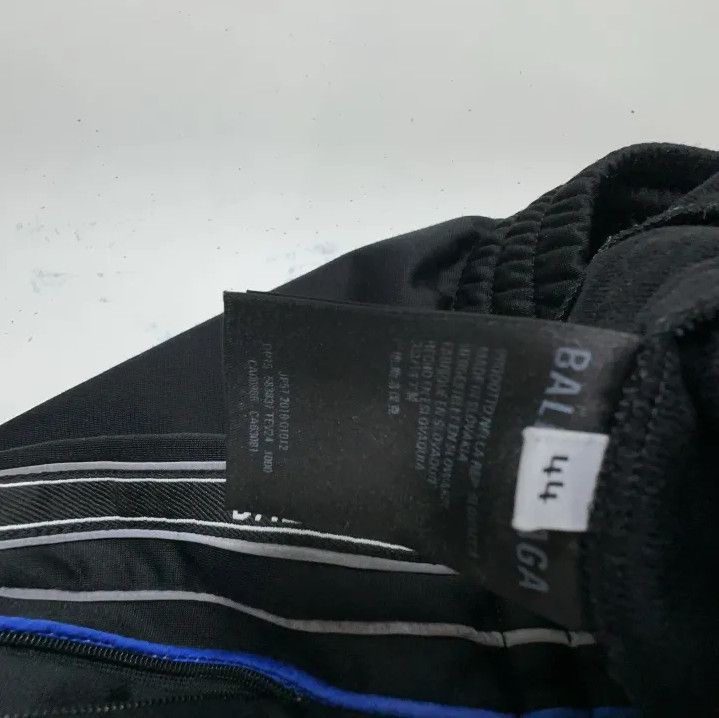 Balenciaga Balenciaga Black Striped Knit Sports Pants Size US 31 - 5 Thumbnail