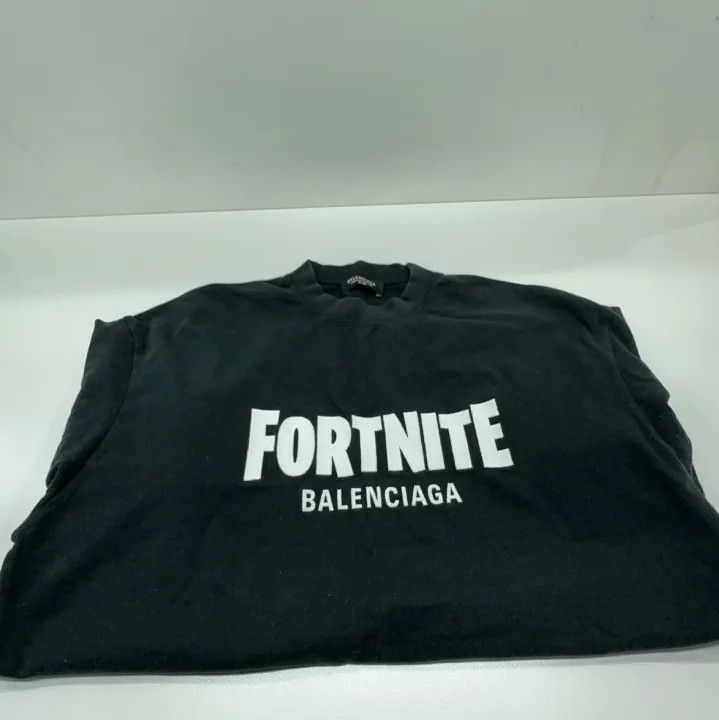 Balenciaga Balenciaga Fortnite Print Short Sleeve T-Shirt Size US XS / EU 42 / 0 - 11 Thumbnail