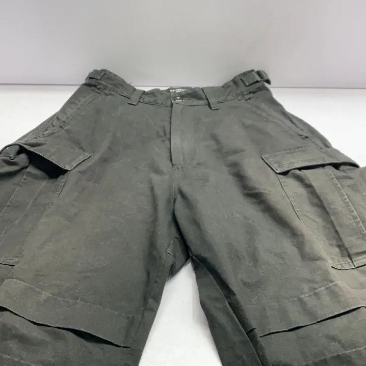Balenciaga Balenciaga Black Low-Waist Cargo Pants for Men Size US 31 - 8 Thumbnail