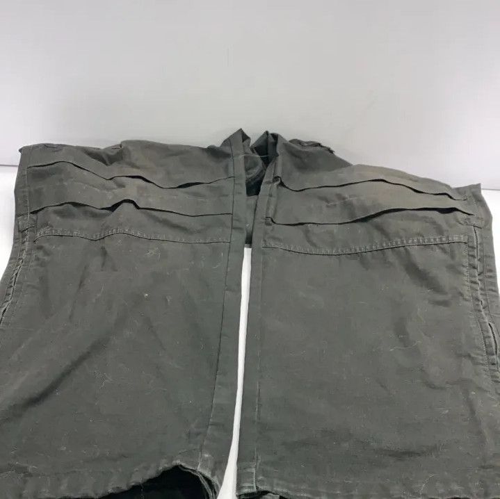 Balenciaga Balenciaga Black Low-Waist Cargo Pants for Men Size US 31 - 11 Thumbnail