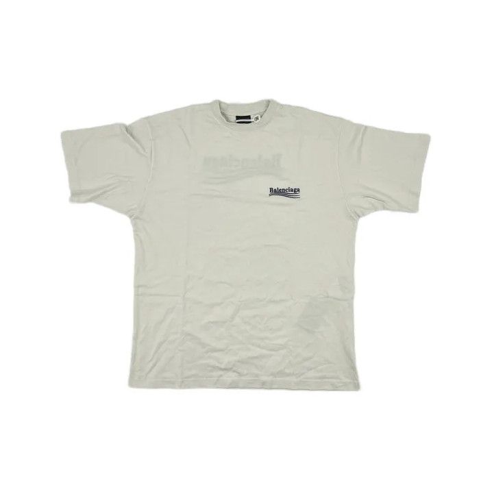 Balenciaga Balenciaga Political Campaign Large Fit Logo T-Shirt Size US L / EU 52-54 / 3 - 2 Thumbnail
