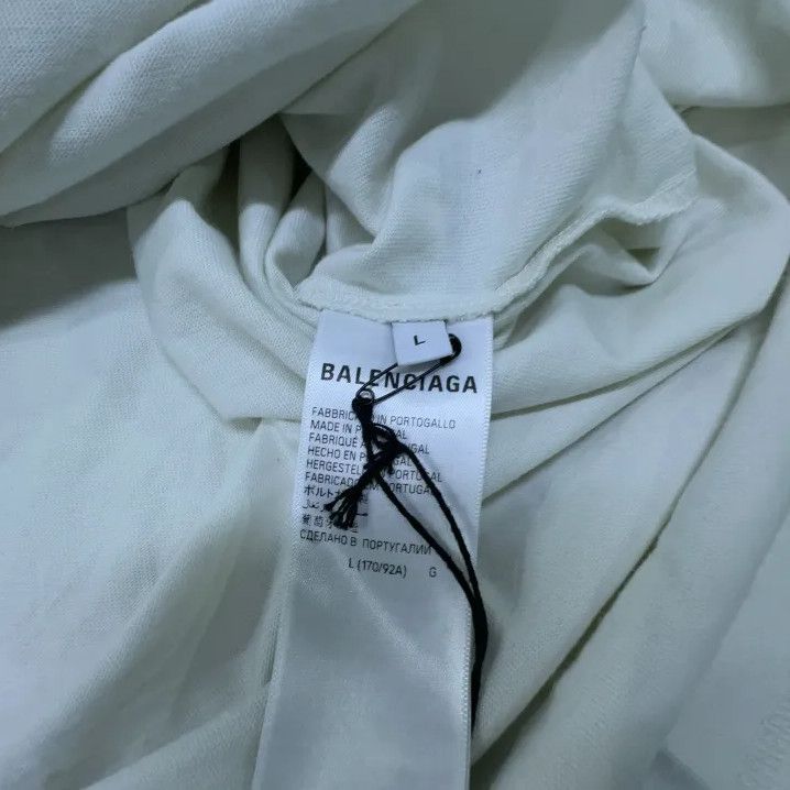 Balenciaga Balenciaga Political Campaign Large Fit Logo T-Shirt Size US L / EU 52-54 / 3 - 4 Thumbnail
