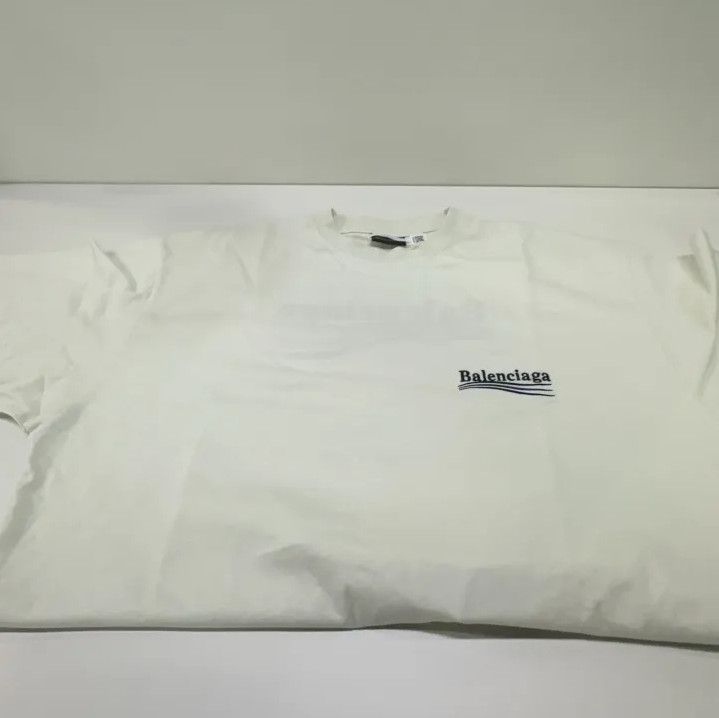 Balenciaga Balenciaga Political Campaign Large Fit Logo T-Shirt Size US L / EU 52-54 / 3 - 10 Thumbnail