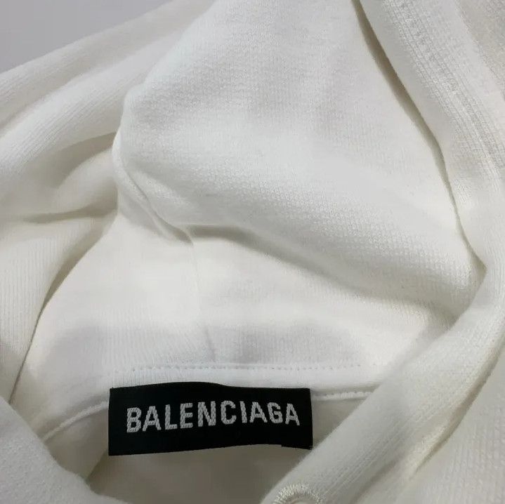 Balenciaga Balenciaga Eco-Friendly BB Logo Hoodie Size US XS / EU 42 / 0 - 7 Thumbnail
