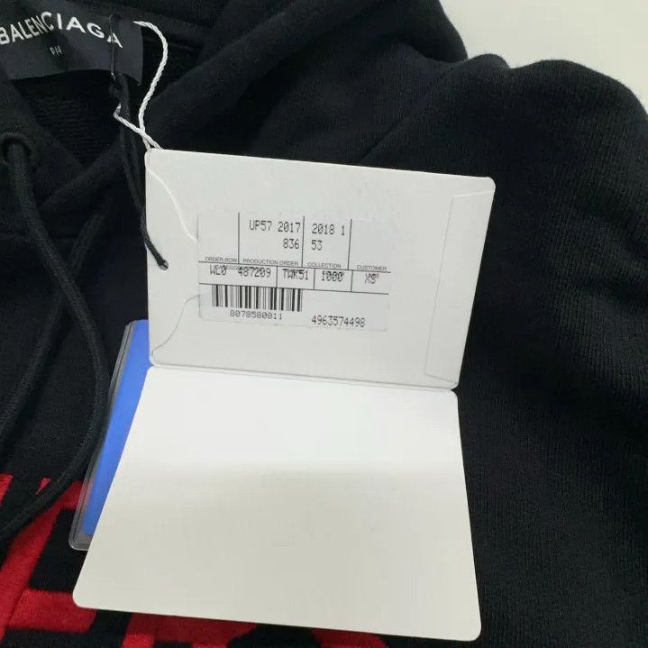 Balenciaga Balenciaga Sinner Hoodie for Urban Style Size US XS / EU 42 / 0 - 6 Thumbnail