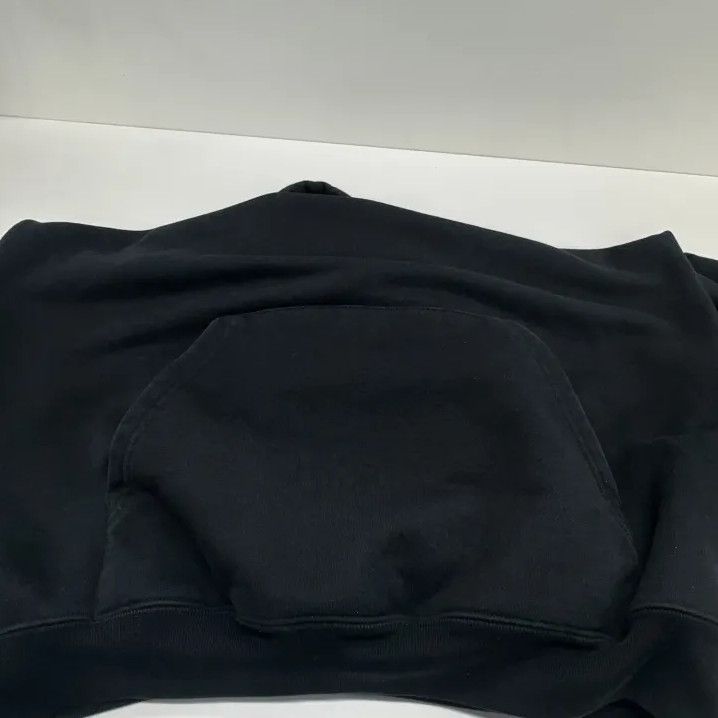 Balenciaga Balenciaga Black Logo Wave Print Hooded Sweatshirt Size US S / EU 44-46 / 1 - 8 Thumbnail