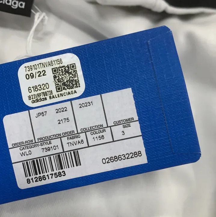 Balenciaga Balenciaga x adidas Originals Logo Print T-Shirt Size US M / EU 48-50 / 2 - 6 Thumbnail