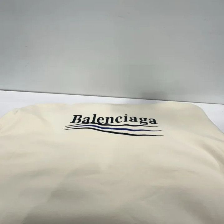 Balenciaga Balenciaga Logo Print Hoodie in White Size US L / EU 52-54 / 3 - 11 Thumbnail