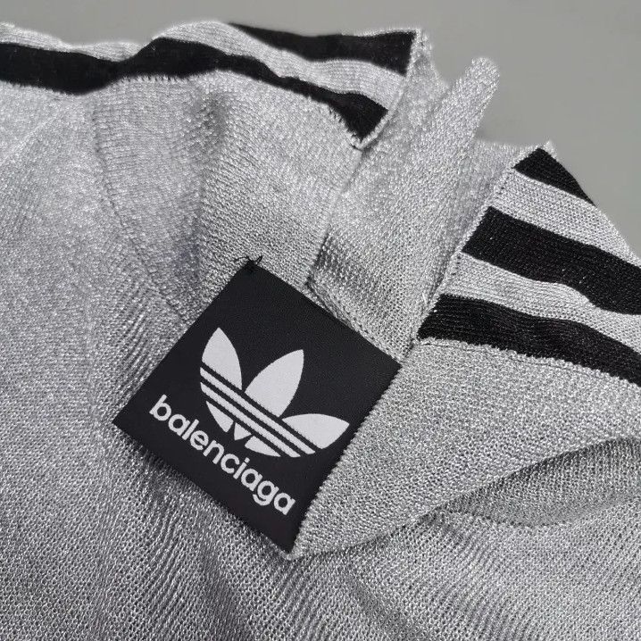 Balenciaga Balenciaga x Adidas Logo Turtleneck Sweater Size US S / EU 44-46 / 1 - 5 Thumbnail