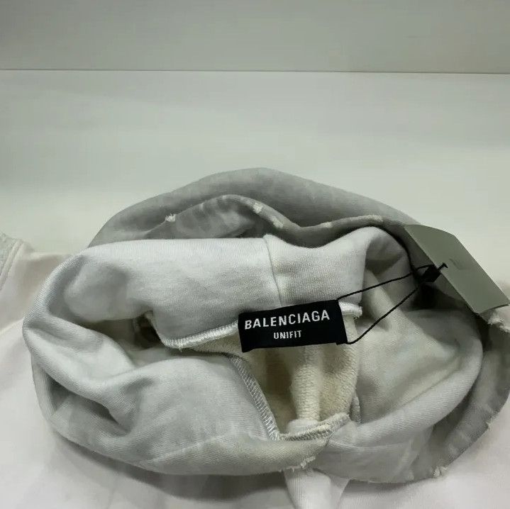 Balenciaga Balenciaga FW22 Hooded Sweatshirt with Logo Size US S / EU 44-46 / 1 - 8 Thumbnail