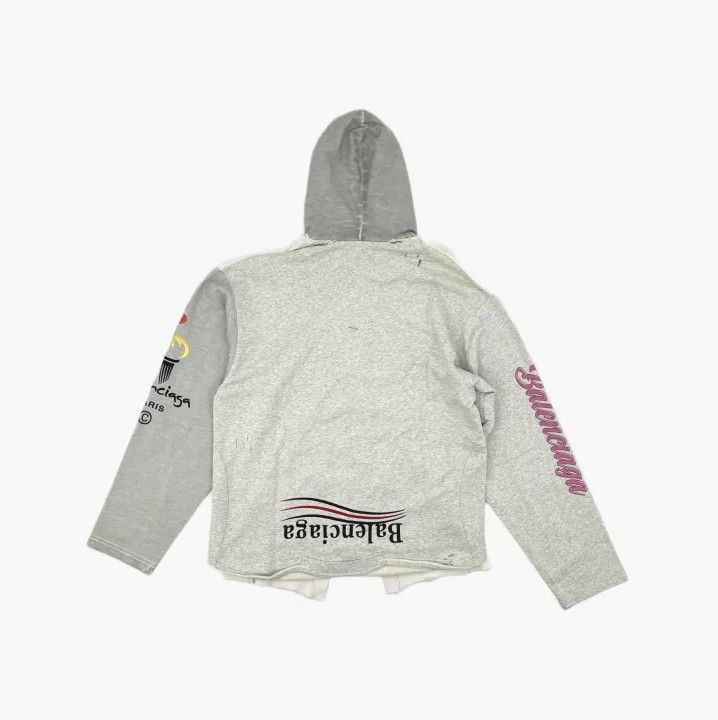 Balenciaga Balenciaga FW22 Hooded Sweatshirt with Logo Size US S / EU 44-46 / 1 - 3 Thumbnail