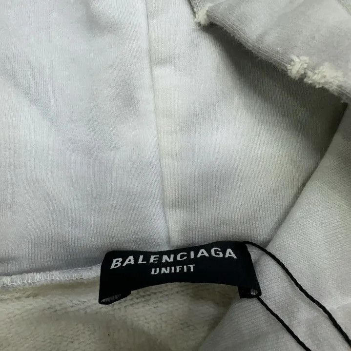 Balenciaga Balenciaga FW22 Hooded Sweatshirt with Logo Size US S / EU 44-46 / 1 - 6 Thumbnail