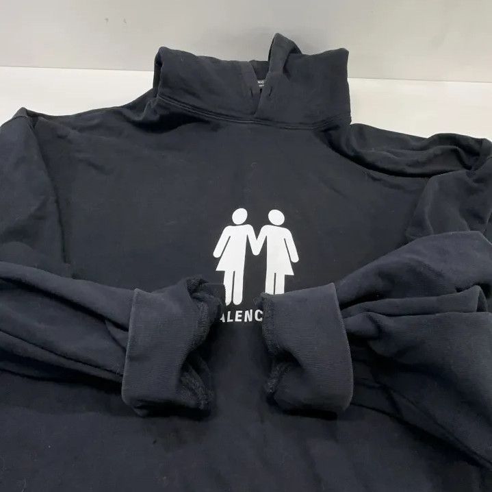 Balenciaga Balenciaga Pride 2022 Hooded Sweatshirt Size US S / EU 44-46 / 1 - 14 Thumbnail