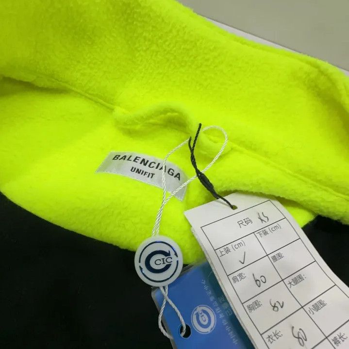 Balenciaga Balenciaga Men's Yellow Sports Jacket Size US XS / EU 42 / 0 - 4 Thumbnail