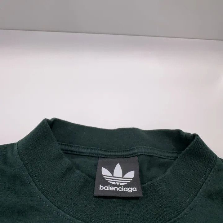 Balenciaga Balenciaga x Adidas Embroidered Short Sleeve T-Shirt Size US M / EU 48-50 / 2 - 4 Thumbnail
