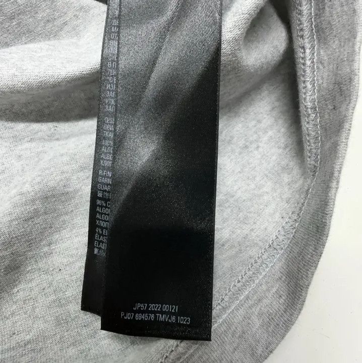 Balenciaga Balenciaga Logo Print Oversized T-Shirt in Gray Size US M / EU 48-50 / 2 - 5 Thumbnail