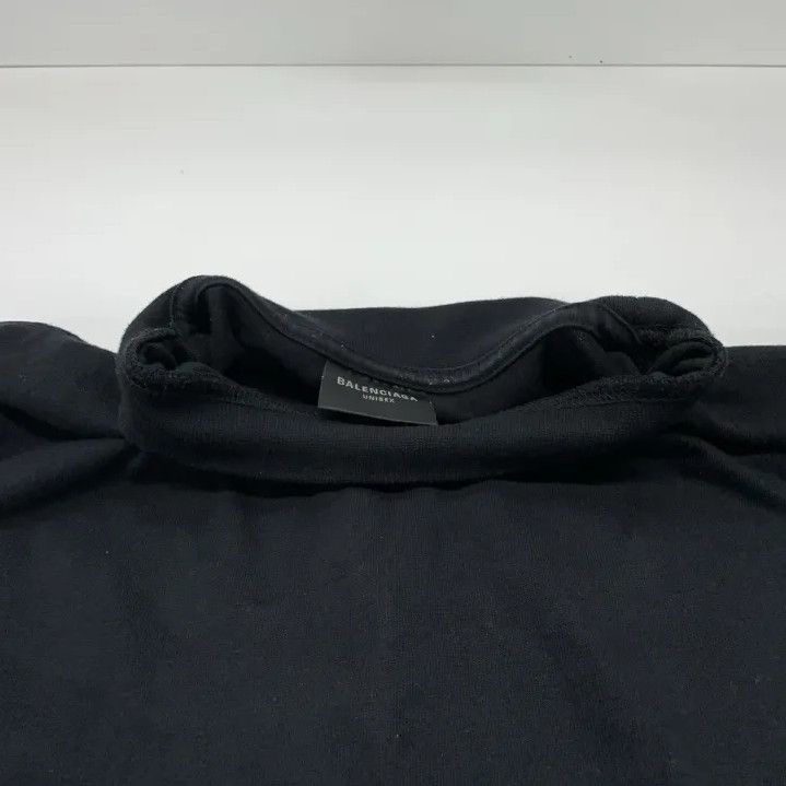 Balenciaga Balenciaga Logo Print Black Short Sleeve T-shirt Size US XS / EU 42 / 0 - 7 Thumbnail