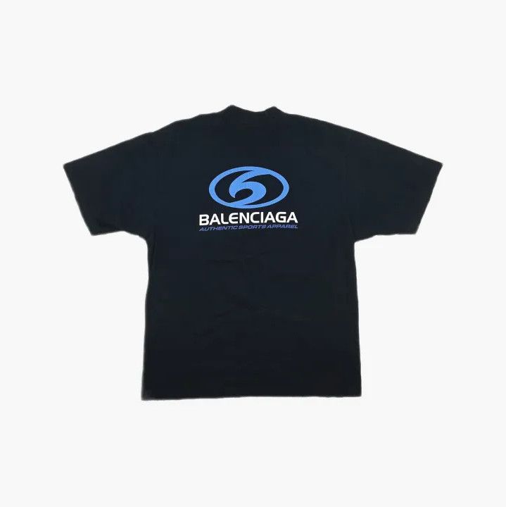 Balenciaga Balenciaga Logo Print Black Short Sleeve T-shirt Size US XS / EU 42 / 0 - 3 Thumbnail