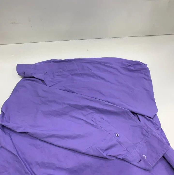 Balenciaga Balenciaga Casual Long Sleeve Shirt in Purple Size US S / EU 44-46 / 1 - 12 Thumbnail