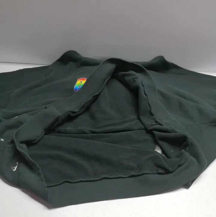 Balenciaga Balenciaga Colorful Logo Distressed Hoodie Size US L / EU 52-54 / 3 - 16 Thumbnail