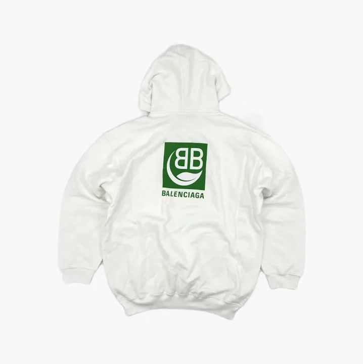 Balenciaga Balenciaga Eco-Friendly BB Logo Hoodie for Men Size US S / EU 44-46 / 1 - 3 Thumbnail
