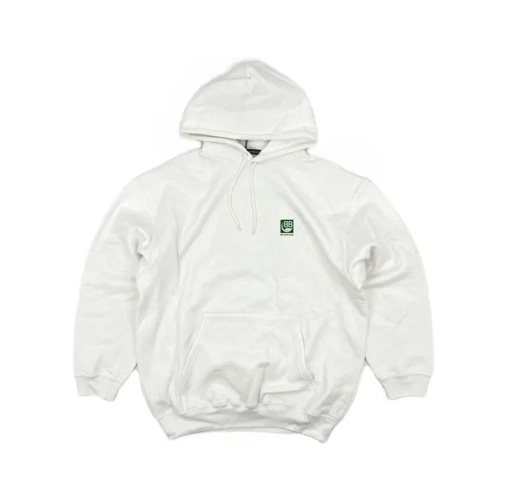 Balenciaga Balenciaga Eco-Friendly BB Logo Hoodie for Men Size US S / EU 44-46 / 1 - 2 Thumbnail
