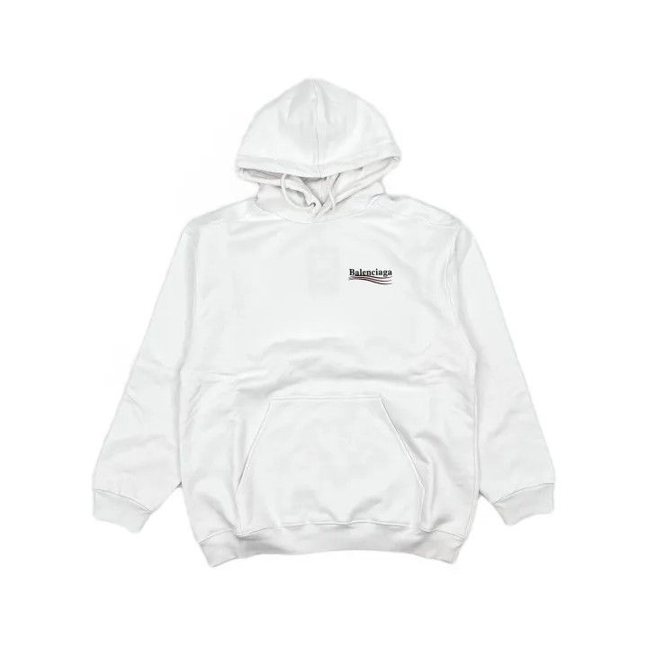 Balenciaga Balenciaga Political Campaign Wave Logo Hoodie Size US S / EU 44-46 / 1 - 2 Thumbnail
