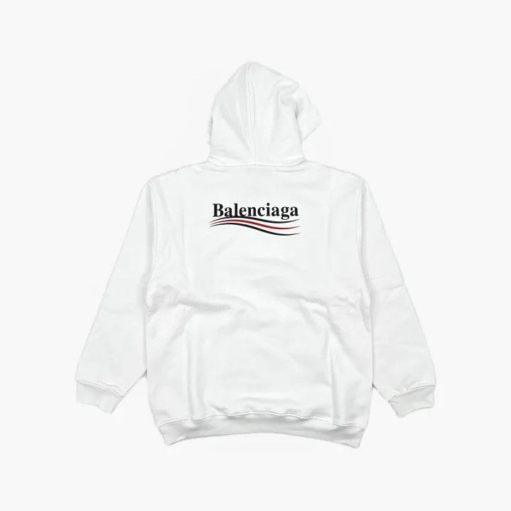 Balenciaga Balenciaga Political Campaign Wave Logo Hoodie Size US S / EU 44-46 / 1 - 3 Thumbnail