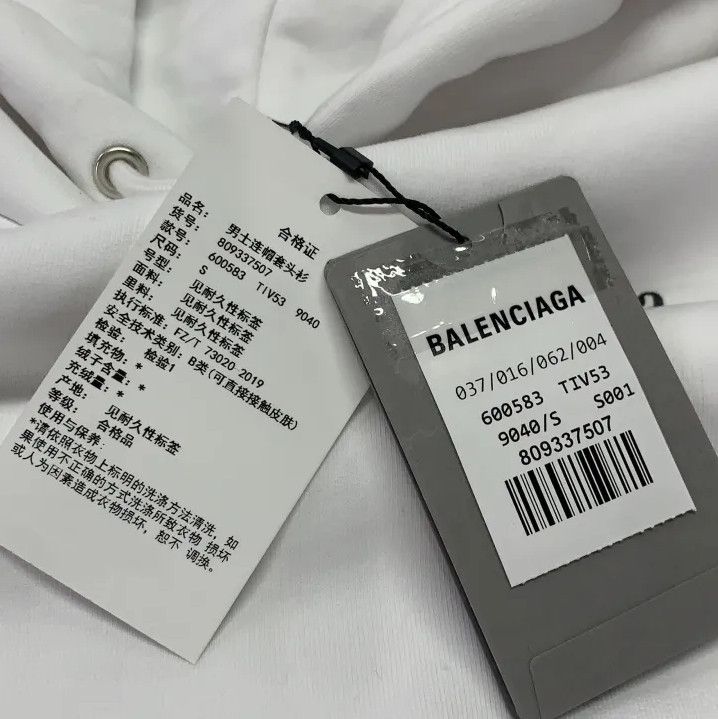 Balenciaga Balenciaga Political Campaign Wave Logo Hoodie Size US S / EU 44-46 / 1 - 6 Thumbnail