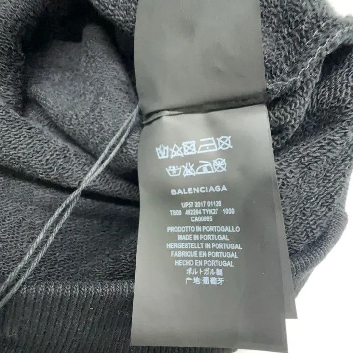 Balenciaga Balenciaga Black Casual Hoodie Size US XS / EU 42 / 0 - 4 Thumbnail