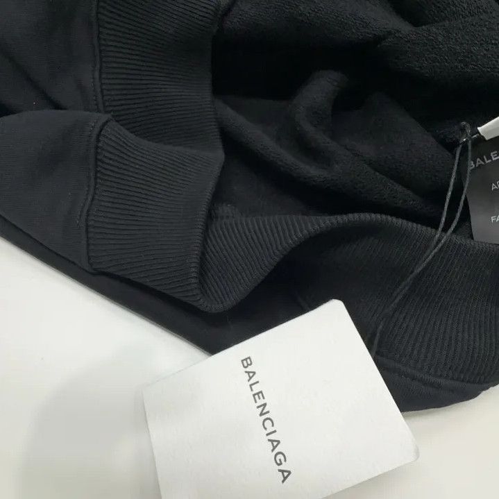 Balenciaga Balenciaga Black Casual Hoodie Size US XS / EU 42 / 0 - 6 Thumbnail