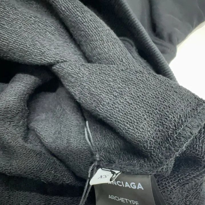 Balenciaga Balenciaga Black Casual Hoodie Size US XS / EU 42 / 0 - 5 Thumbnail