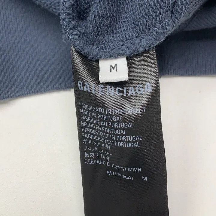 Balenciaga Balenciaga SS23 Logo Print Long Sleeve Hoodie Size US M / EU 48-50 / 2 - 4 Thumbnail