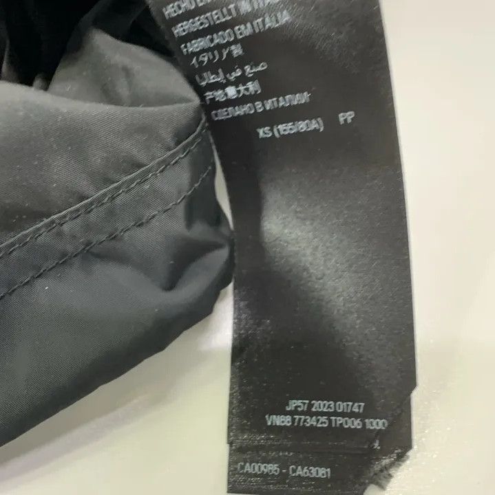 Balenciaga Balenciaga Black Logo Print Long Sleeve Jacket Size US XS / EU 42 / 0 - 6 Thumbnail