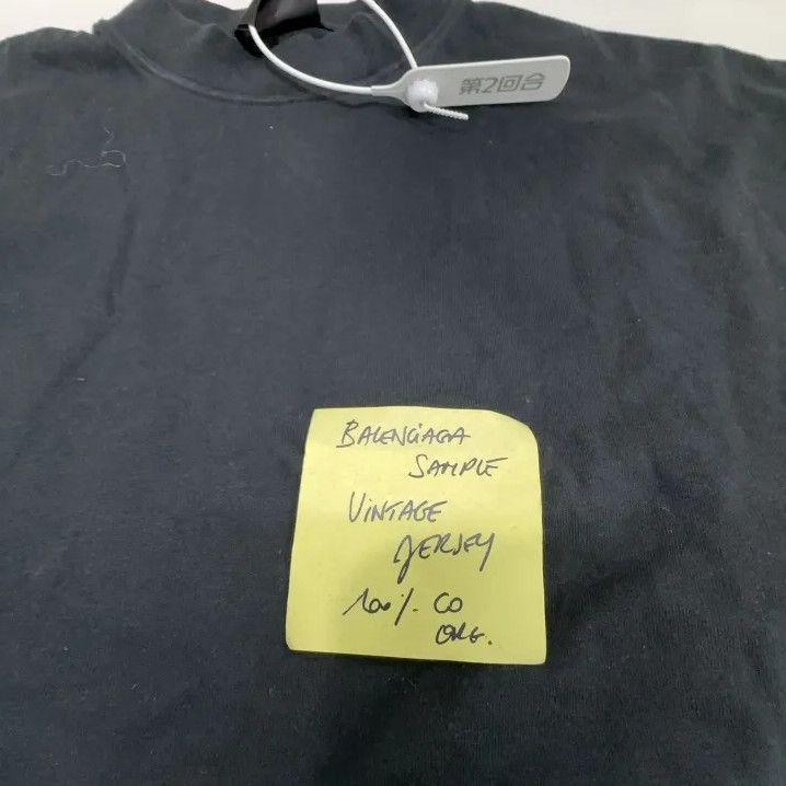 Balenciaga Balenciaga Casual Black Short Sleeve T-Shirt Size US M / EU 48-50 / 2 - 9 Thumbnail