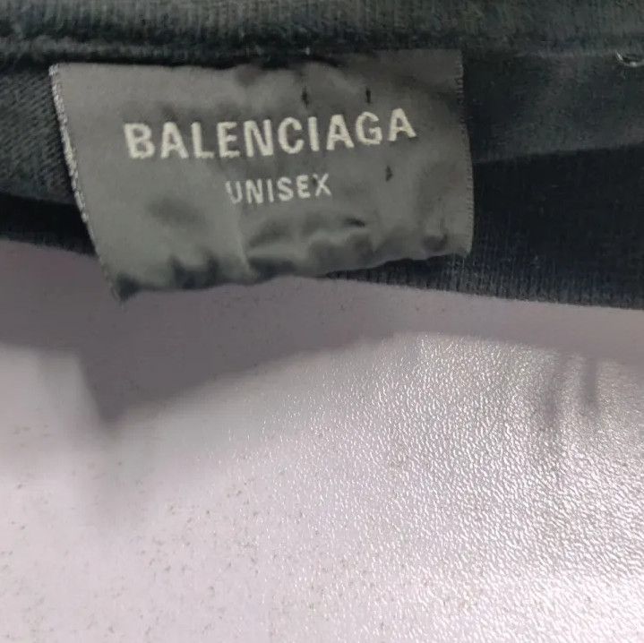 Balenciaga Balenciaga FW23 Black Embroidered Casual T-Shirt Size US XS / EU 42 / 0 - 3 Thumbnail