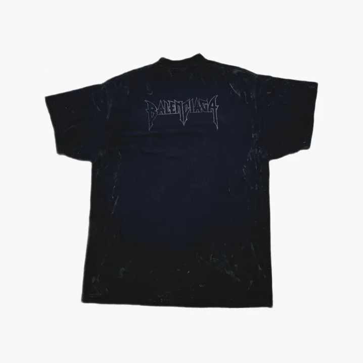 Balenciaga Balenciaga Graphic Print Black T-Shirt for Men Size US L / EU 52-54 / 3 - 3 Thumbnail
