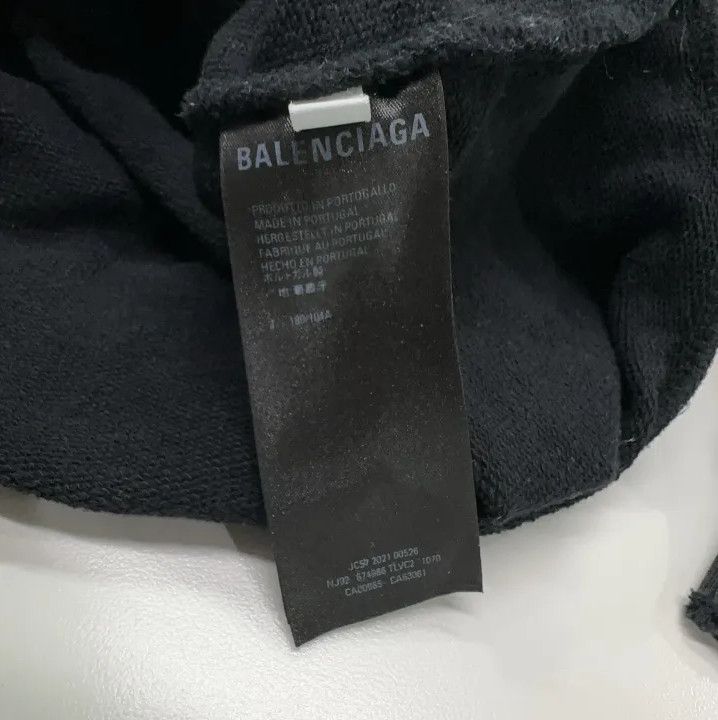 Balenciaga Balenciaga Black Heart Logo Sweatshirt Size US L / EU 52-54 / 3 - 6 Thumbnail