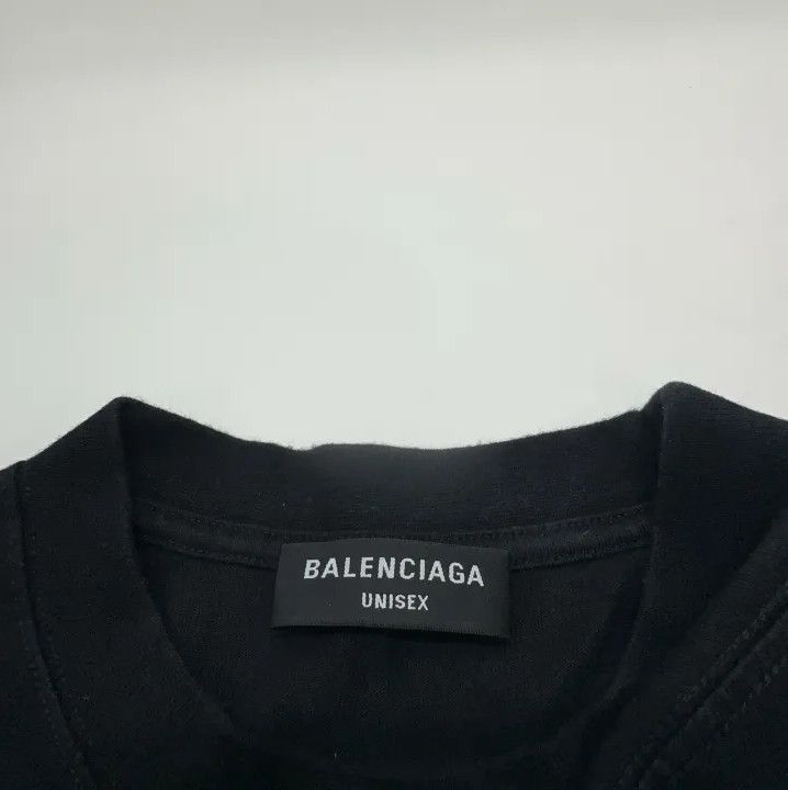 Balenciaga Balenciaga SS22 Black Slime Logo Short Sleeve T-Shirt Size US S / EU 44-46 / 1 - 6 Thumbnail