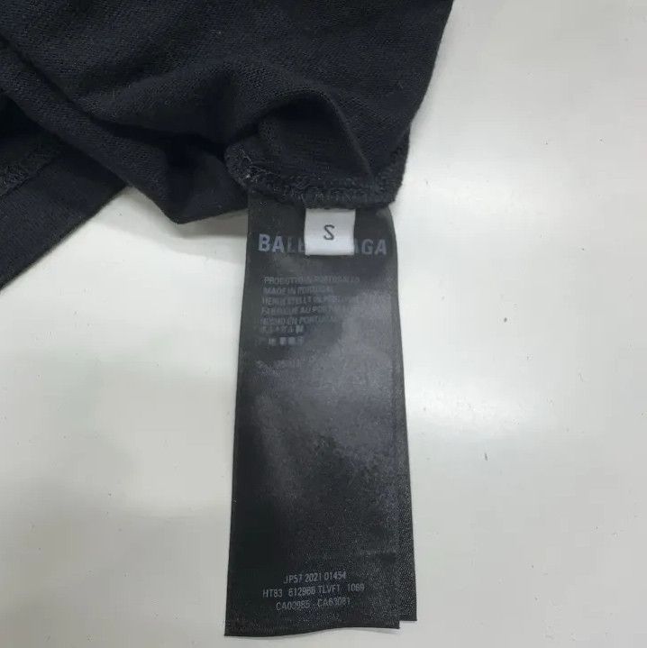 Balenciaga Balenciaga SS22 Black Slime Logo Short Sleeve T-Shirt Size US S / EU 44-46 / 1 - 5 Thumbnail
