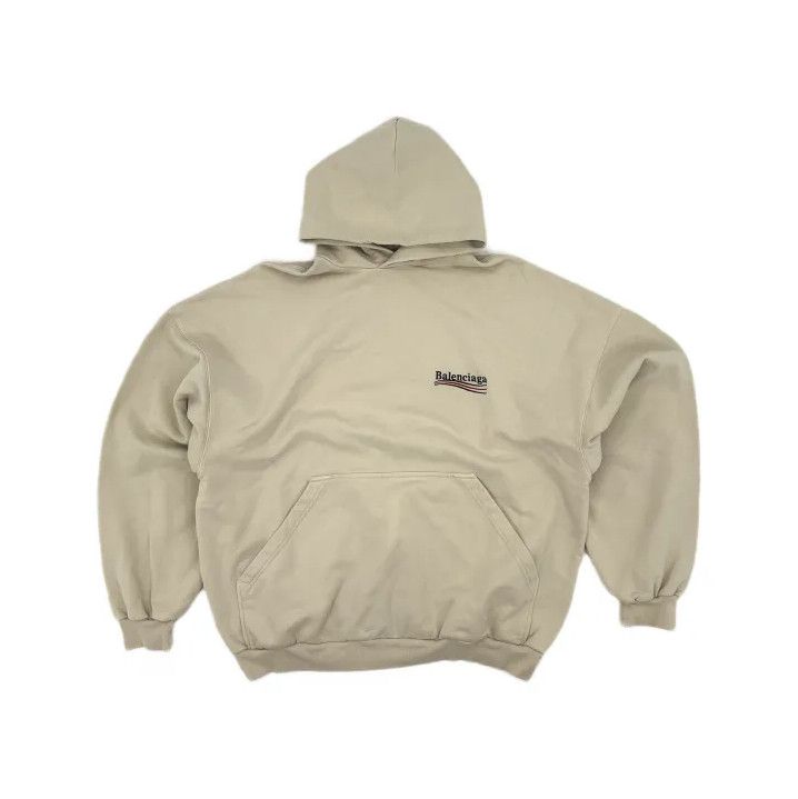 Balenciaga Balenciaga Logo Print Loose Hoodie for Men Size US L / EU 52-54 / 3 - 2 Thumbnail