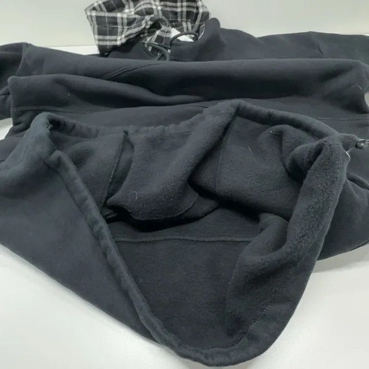 Balenciaga Balenciaga Black Logo Hooded Sweatshirt Size US S / EU 44-46 / 1 - 11 Thumbnail