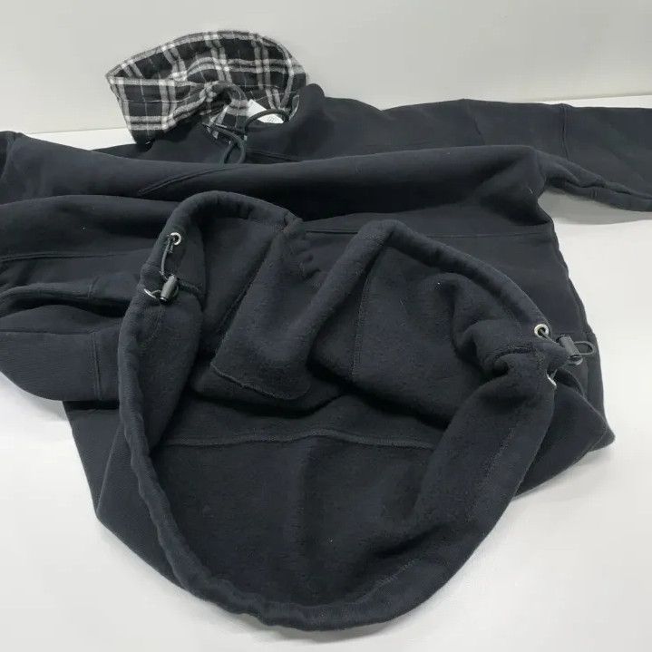 Balenciaga Balenciaga Black Logo Hooded Sweatshirt Size US S / EU 44-46 / 1 - 12 Thumbnail
